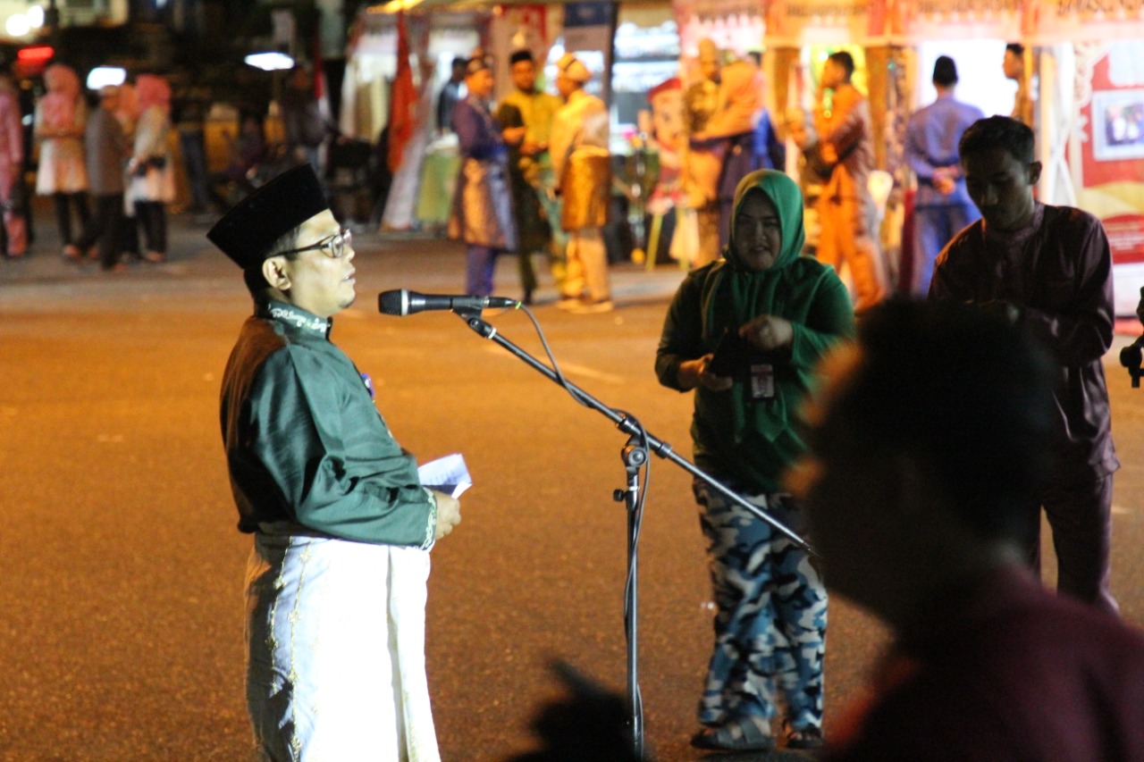 Ketua Bawaslu Provinsi Riau, Rusidi Rusdan saat menyampaikan kata sambutan