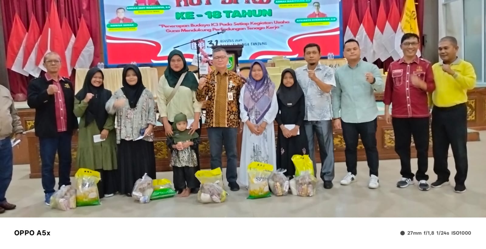 HUT SPKD 18 Asisten satu wakili Walikota Dumai