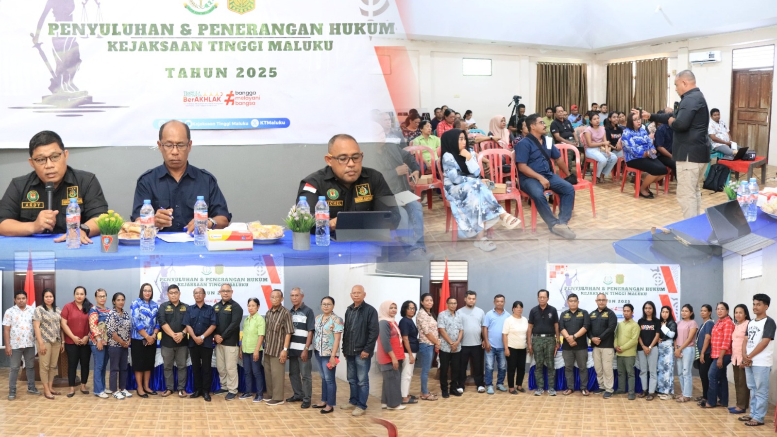 Cegah Penyalahgunaan Keuangan Desa, Kejaksaan Tinggi Maluku Gelar Penerangan Hukum Di Negeri Hative Kecil