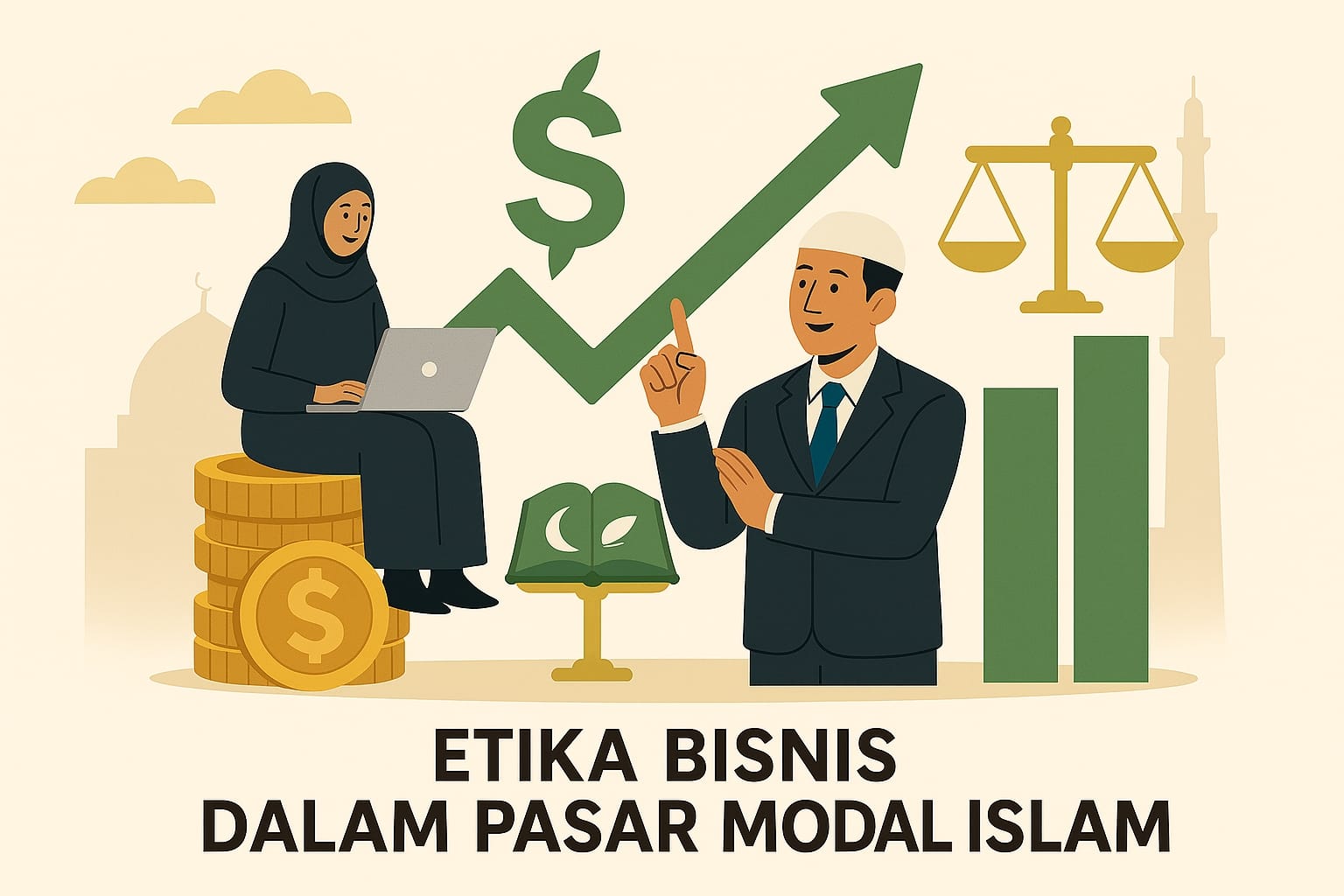 Etika Bisnis dalam Pasar Modal Islam: Mensejajarkan Keuntungan dengan Ketaatan.