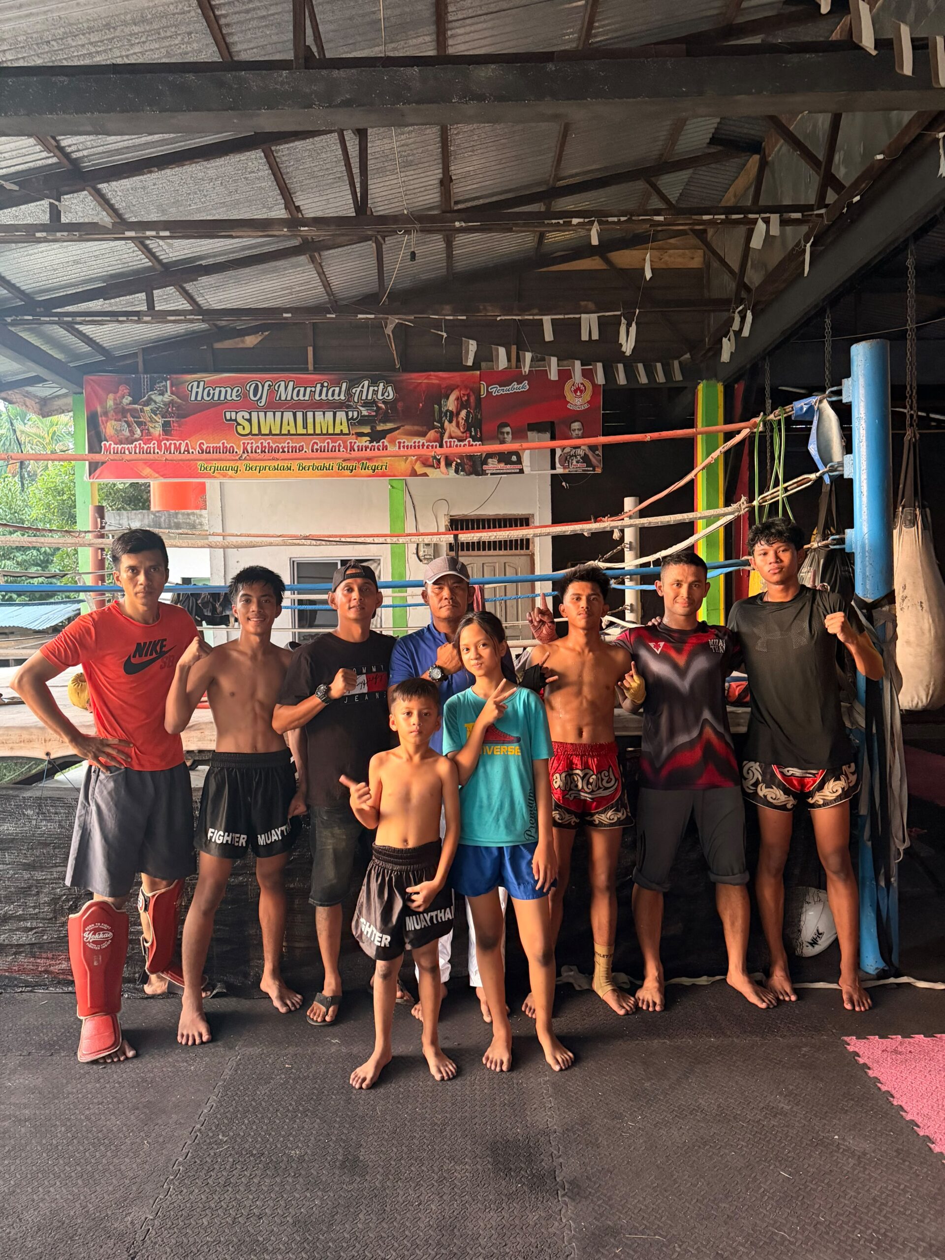 Siap Ukir Prestasi Di Kejurnas, Tim Muaythai Riau Pusatkan Latihan Di Bengkalis