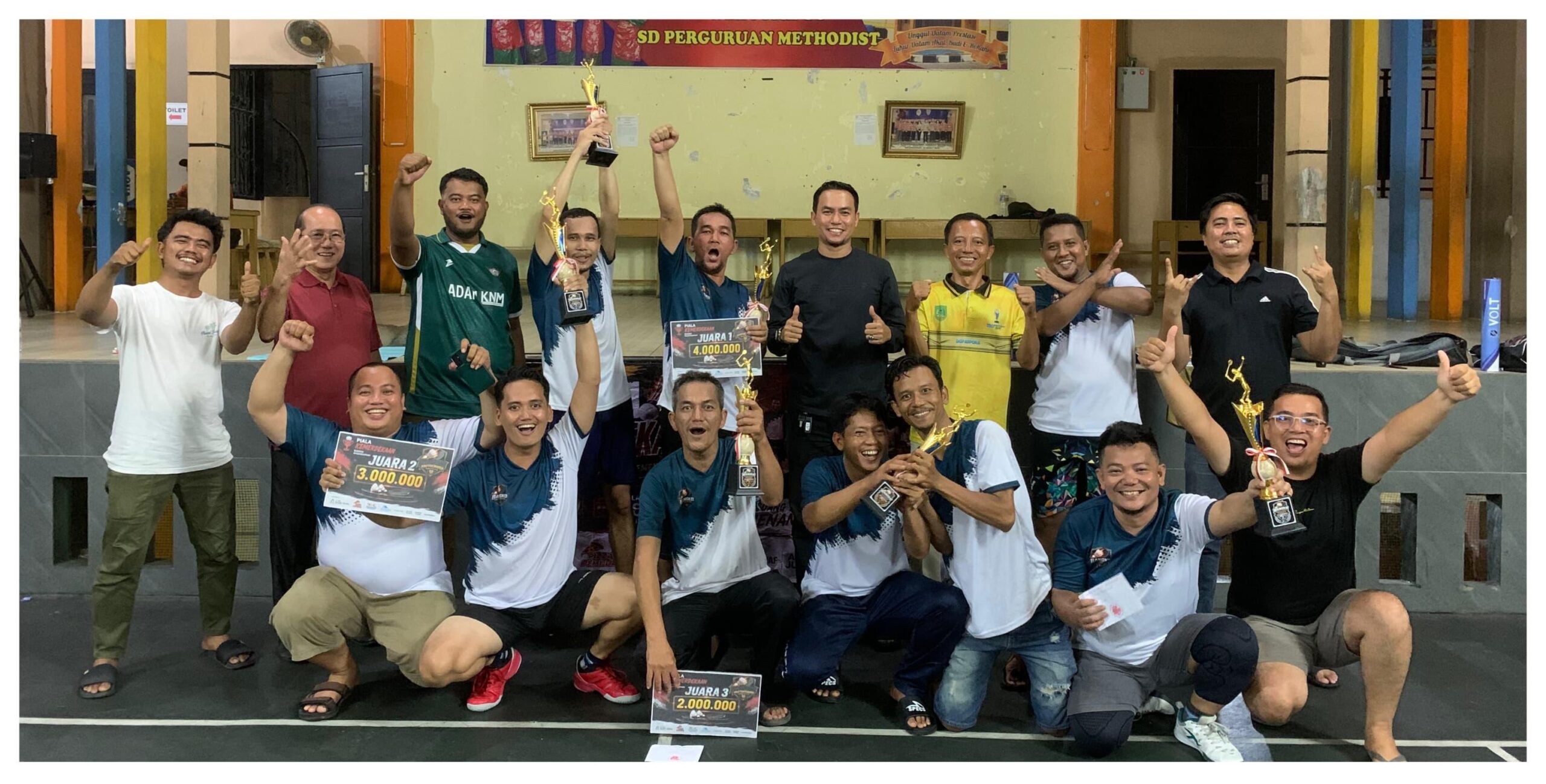 Semarak Kemerdekaan, Bangko Brotherhood Gelar Tournament Piala Kemerdekaan di Bagansiapiapi